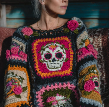 Suéter Feminino Retrô Estilo Americano, Streetwear, Tricô Solto