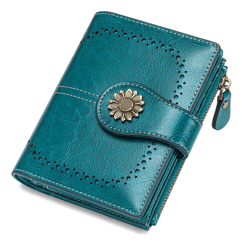 Porta-cartões Feminino Antifurto Multifuncional